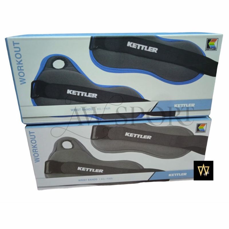 Wristband KETTLER 1kg/Pair / Pemberat Tangan Kettler 1kg "Perpasang" / Wrist Band