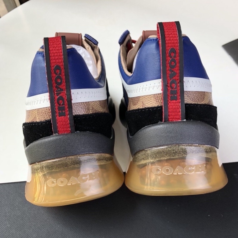 COACH Sneakers Shoes Multi Color Signature