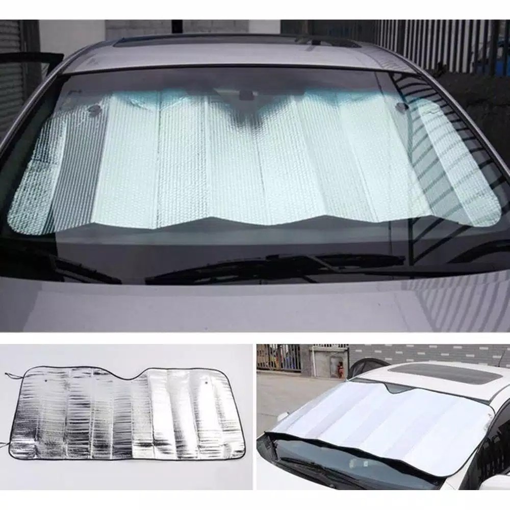 [DEASHOP] PELINDUNG KACA DEPAN MOBIL / COVER MOBIL / TUTUP KACA MOBIL SUN BLOCK WINDSHIELD