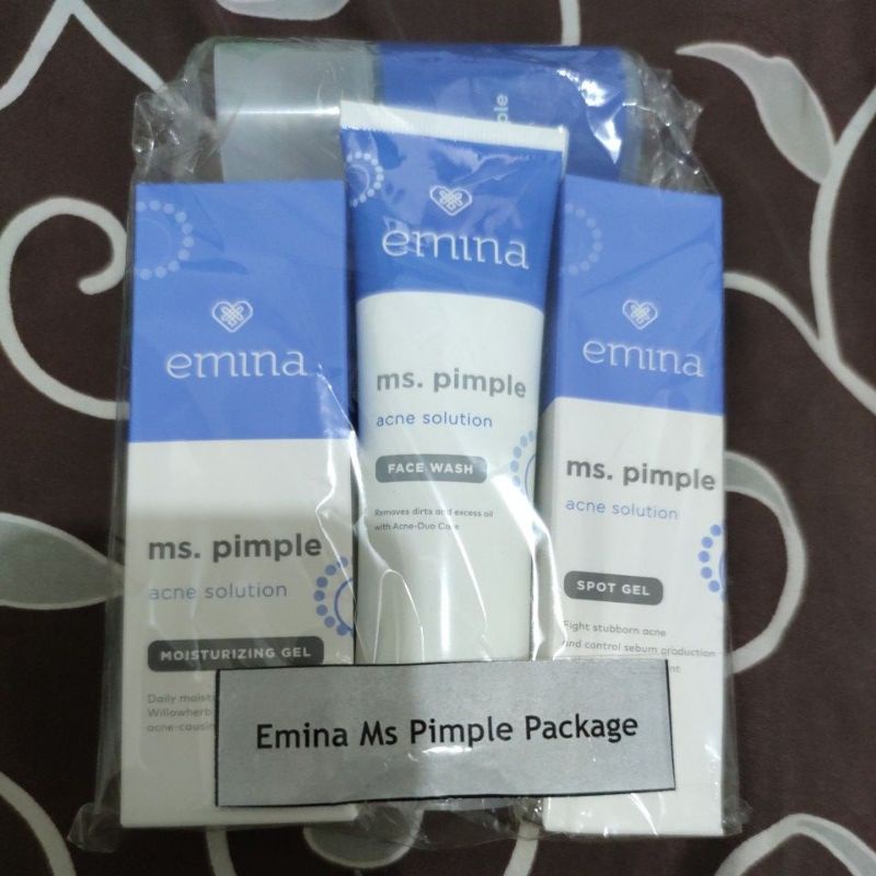 Emina ms pimple acne solution set / Emina ms.pimple acne solution