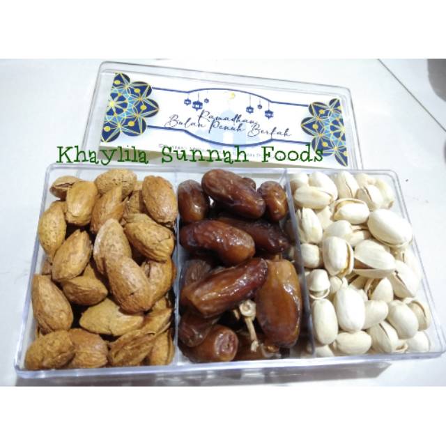 

Cemilan Sehat A ( Almond, Tunisia, Pistachio )