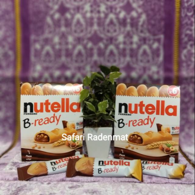 

Nutella Bready B-ready / Ferrero Nutella B-ready 6pcs/Box Original