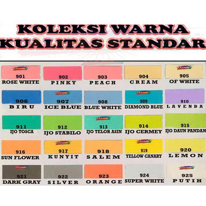 Katalog Warna Cat  Dulux Catylac Interior Ide Perpaduan Warna