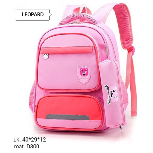 backpack 2in1 beruang/ tas ransel batam