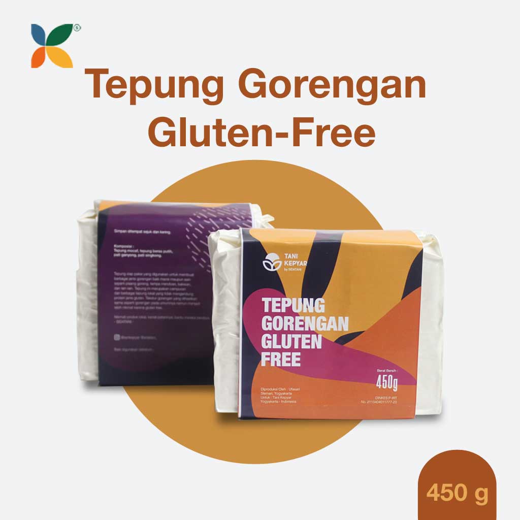 

Tepung Gorengan Gluten Free Tani Kepyar 450gr | Tepung Bumbu Serbaguna