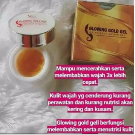 SKINCARE MURAH ORIGINAL BPOM / KF SKIN GLOWING GOLD GEL KFSKIN ORIGINAL 100% 4.9