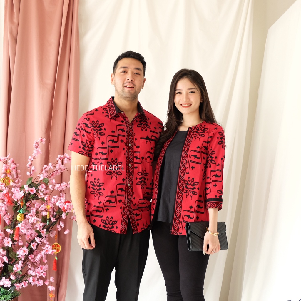 Dinar Cheongsam Chinese New Year Batik Set