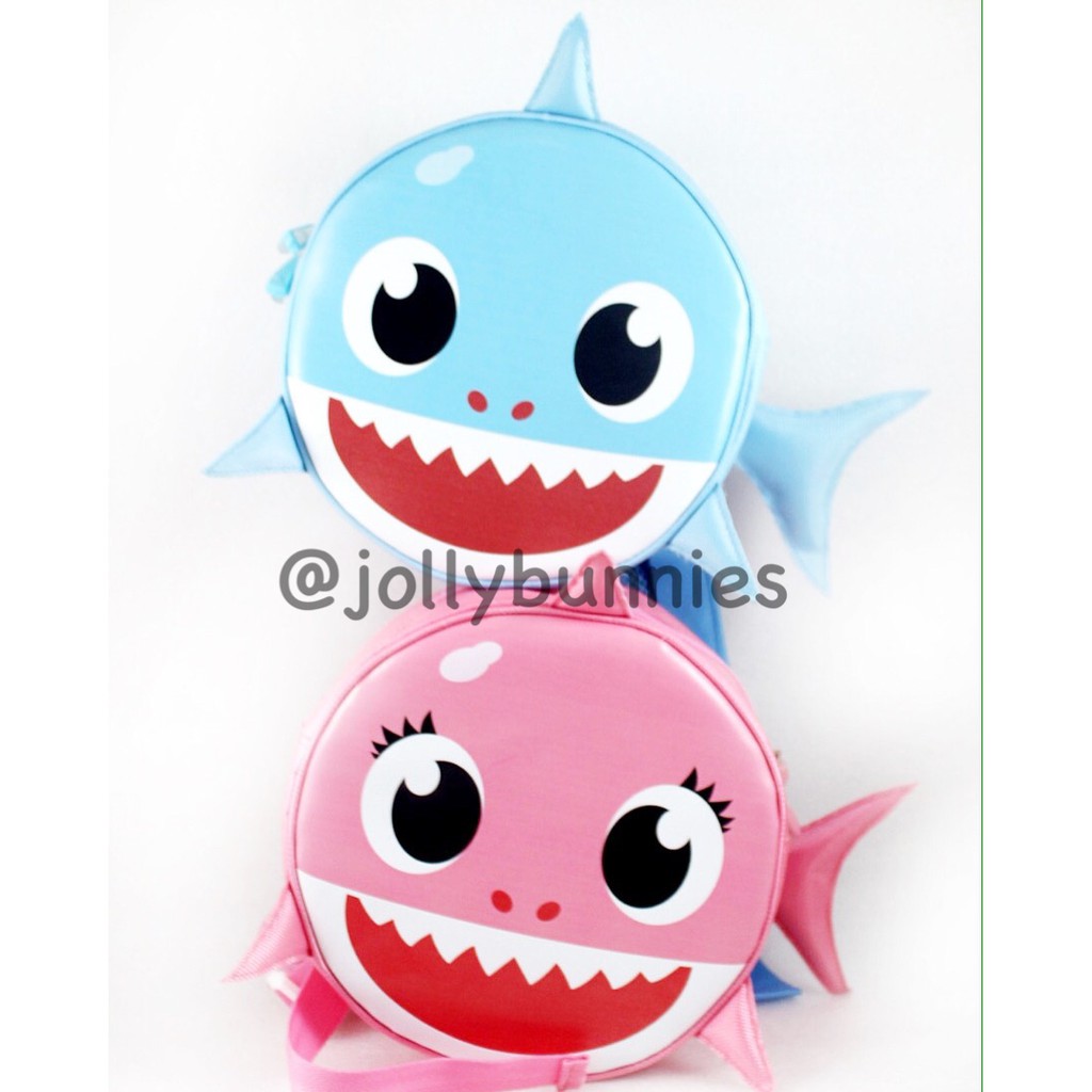 Tas Baby Shark / Baby Shark Bag / Tas Sekolah Anak / Tas Selempang / Tas Ransel