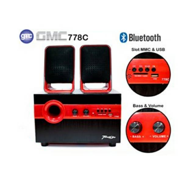 Speaker GMC Teckyo 778C / Speaker Bluetooth