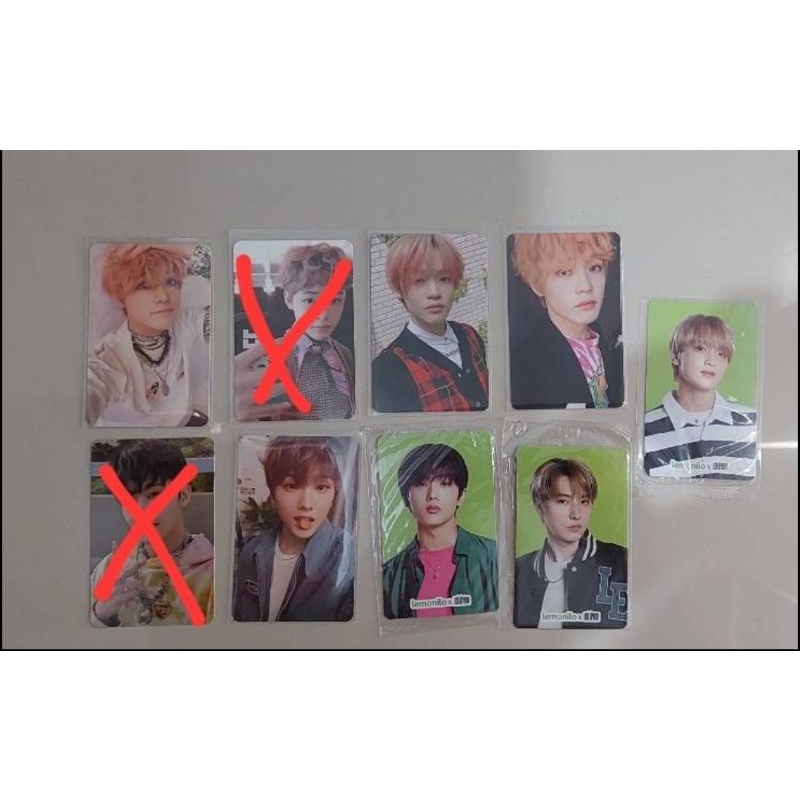 official photocard lemonilo nct dream uc jungwoo chenle kihno hello chenle agent