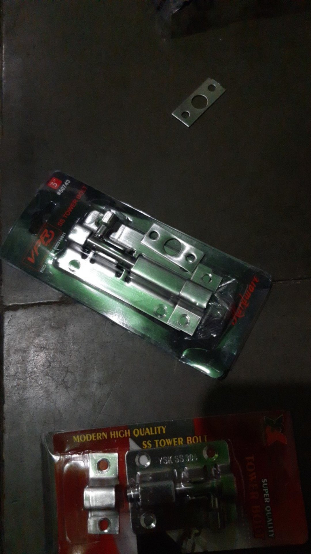 Grendel Slot Pengunci Pintu Jendela Stainless Stenlis 3 Inch