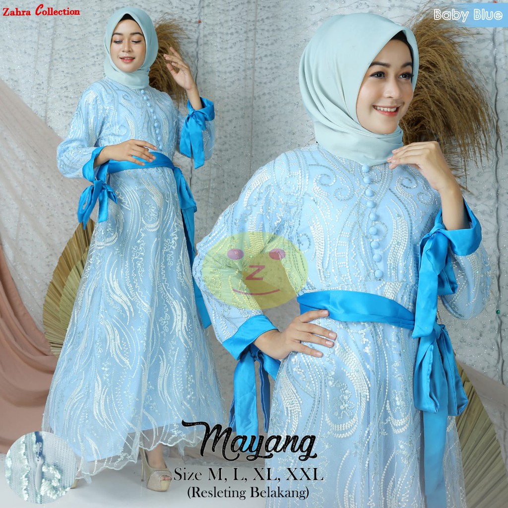 GAMIS TULLE BORDIR MAYANG