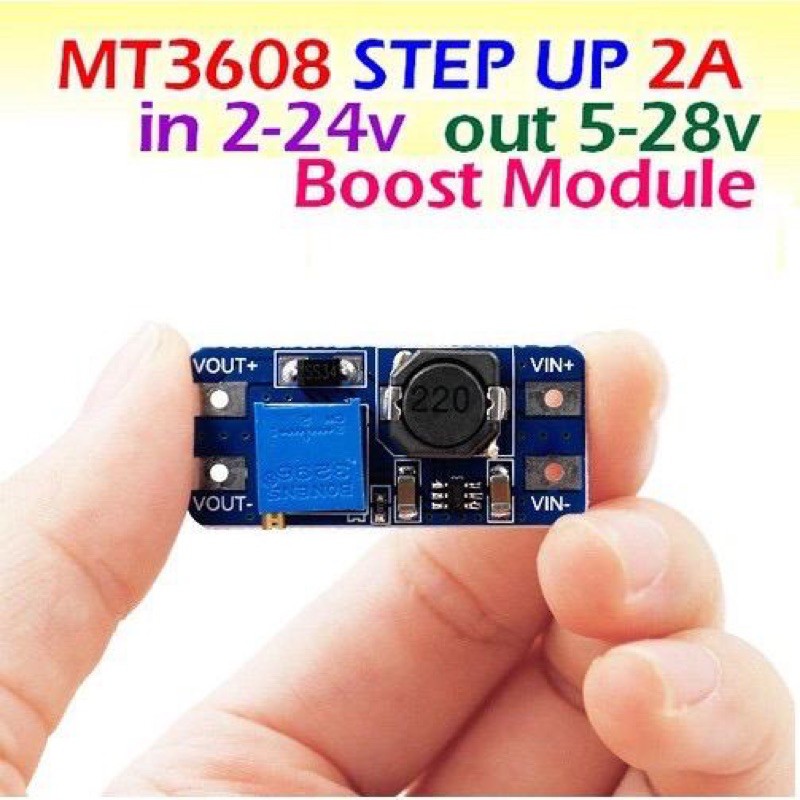 MT3608 Modul Booster Power Step Up DC-DC 2A