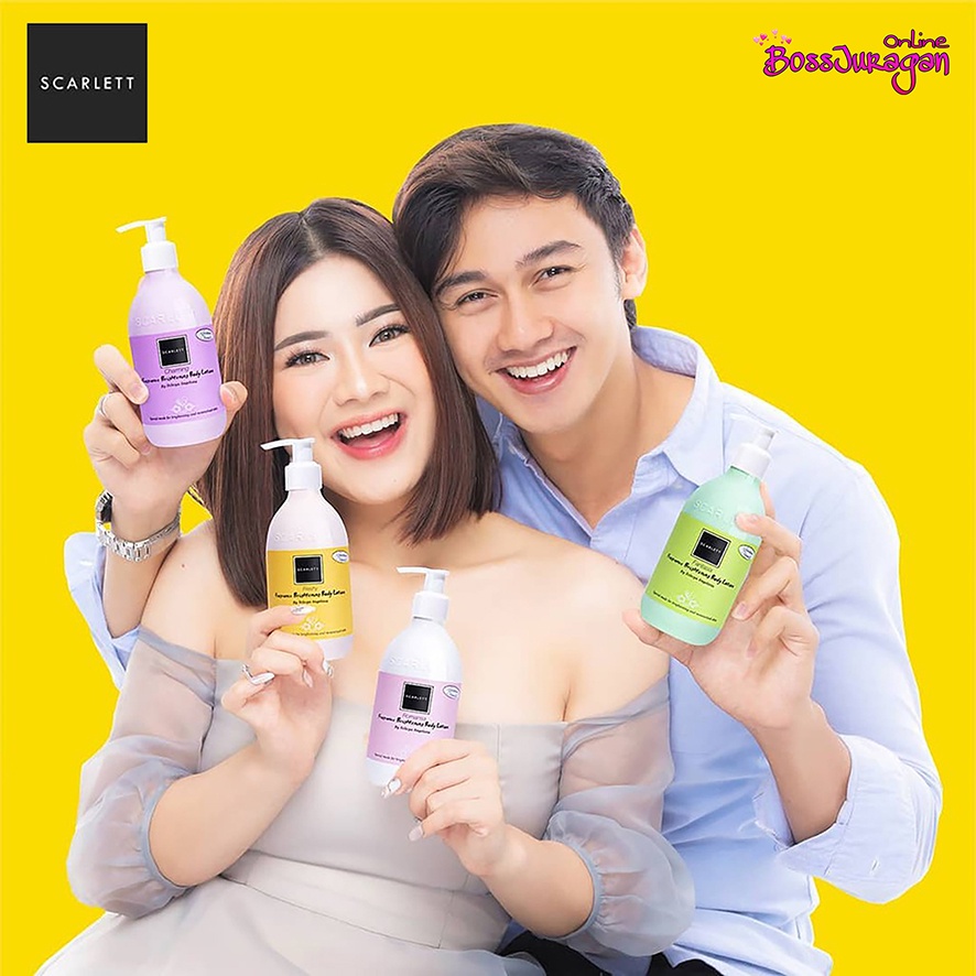 (BOSS) SCARLETT Whitening Body Lotion Series - Scarlett Romansa | Charming | Freshy | Fantasia | Jolly