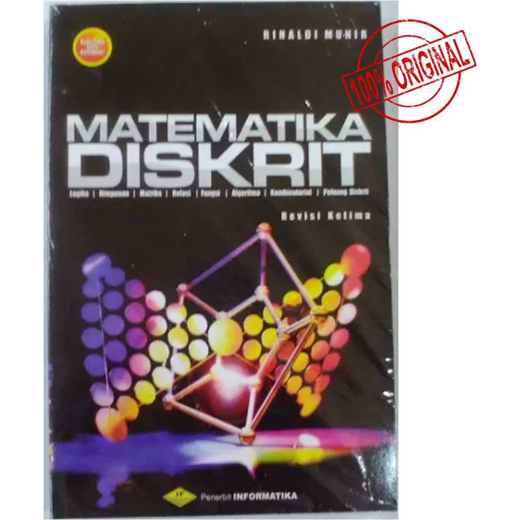 Jual Buku Kuliah Matematika Diskrit Rinaldi Munir Penerbit Informatika Original Indonesia Shopee Indonesia