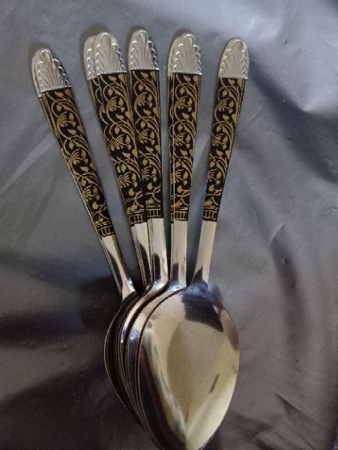 12buah Sendok Garpu Batik Sendok Makan Batik