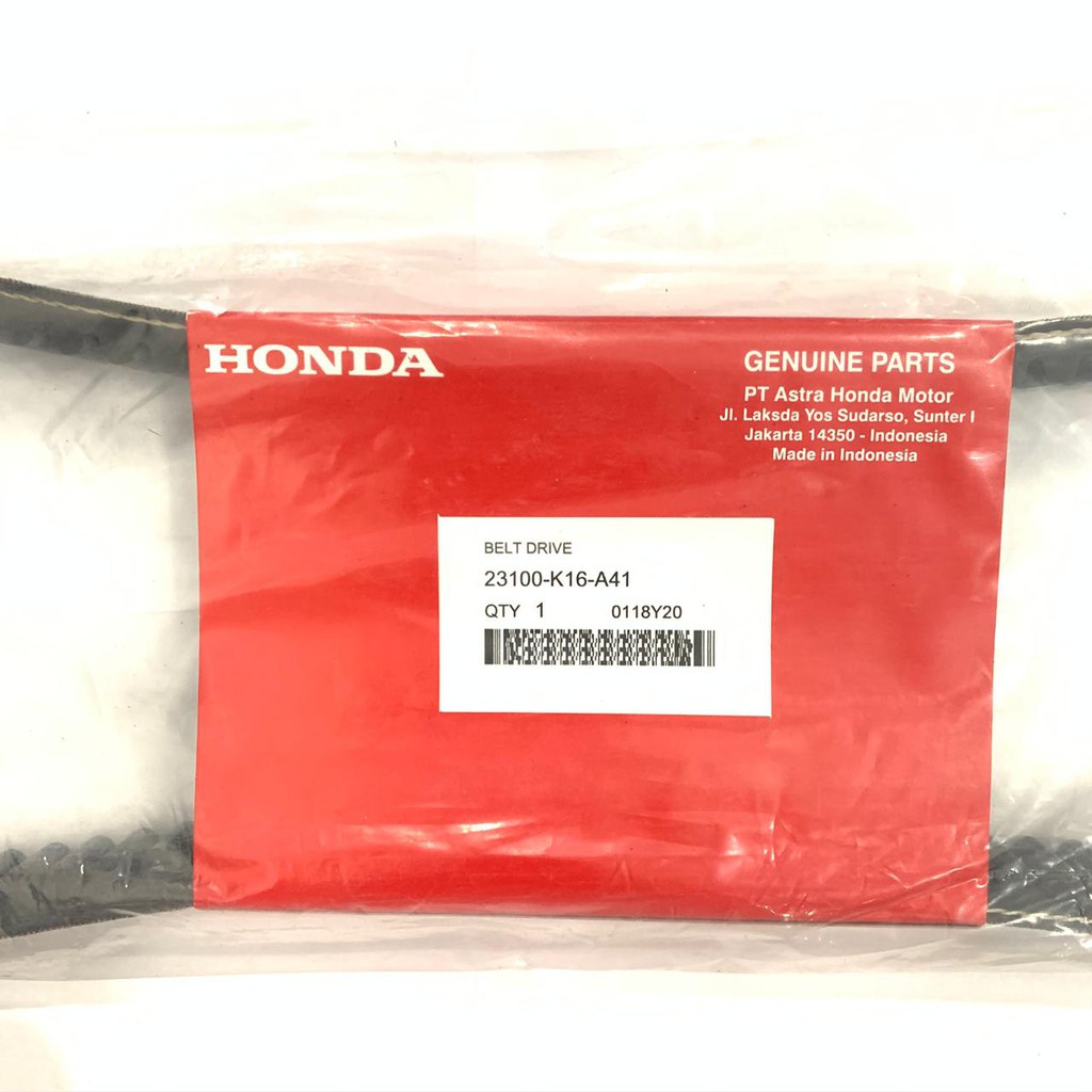 V-BELT VANBELT BELT SCOOPY ESP 2015 SAMPAI 2020 ORIGINAL HONDA K16-A41