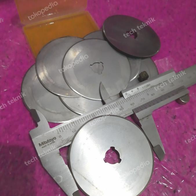 

refill/pisau rotary cutter olfa 60mm bekas isi 10pcs techteh92 Ayo Beli