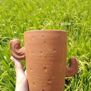  PK911 Pot  Bunga Kaktus  Sukulen Pot  Clay Pot  Terracotta 