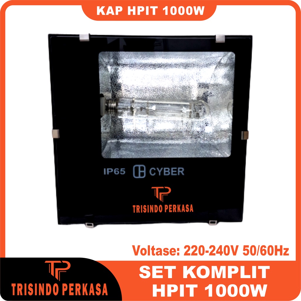 KAP LAMPU SOROT HPIT 1000W 1000 Watt KOMPLIT SET LAMPU TEMBAK