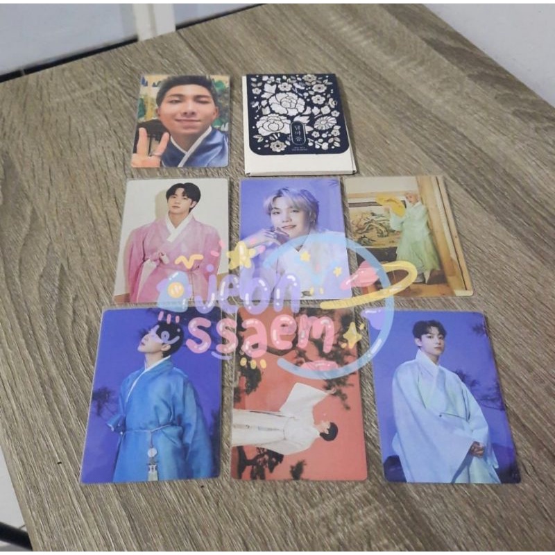 PO Sharing BTS Official MPC Mini PC Photocard Dalmajung PTD Permission To Dance Set Jungkook Taehyun
