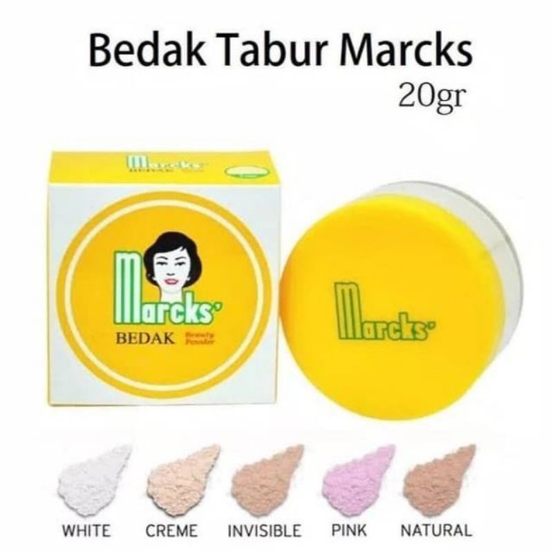 Bedak Marcks Active Beauty Powder 20 gr