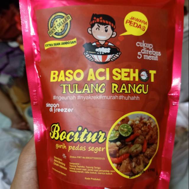 

Boci sehot baso aci tulang rangu sehot jawara pedas, termurah dan bikin nagih Cuanki Boci Instant