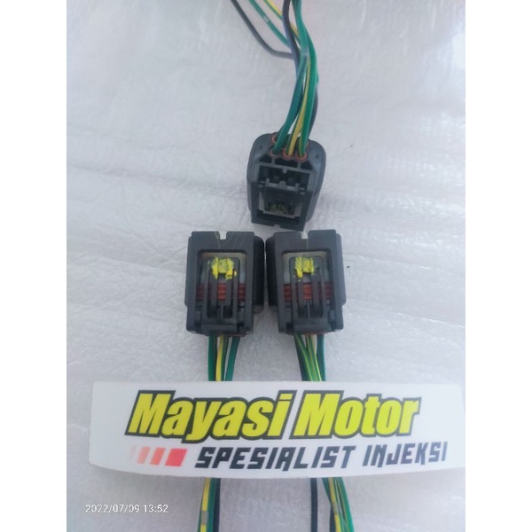 soket saklar kanan, soket holder kanan female 6 pin Vario new 150,Vario new 125 ISS.