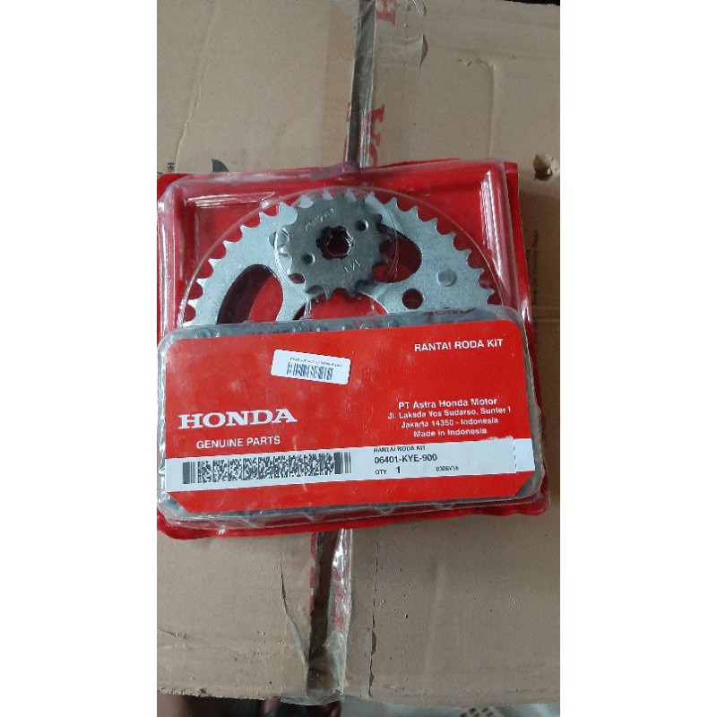 GEAR SET HONDA CB150R MEGAPRO NEW CBR150