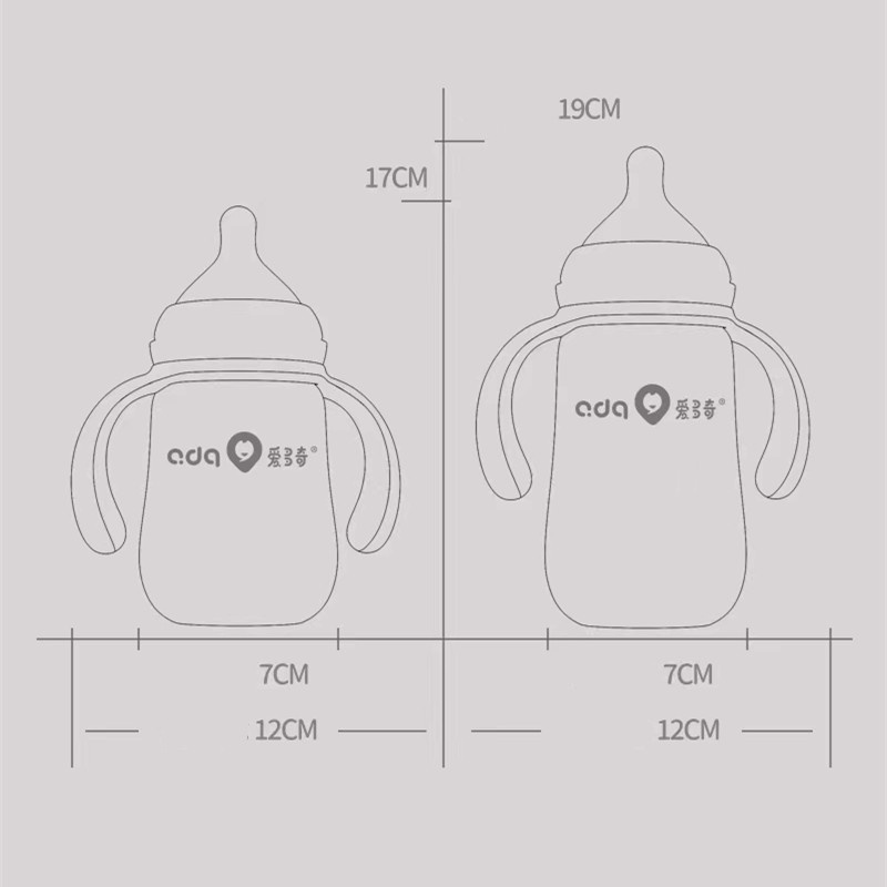 Botol Susu Bayi PPSU Leher Lebar(WIDENECK) Serbaguna PPSU Bottle Dot + Sippy + Straw 210ml &amp; 300ml BPA FREE BB01