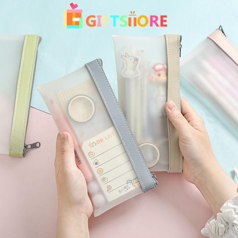 

✨Mini Pouch Transparant Travel Make up HP Lucu Mudah Dibawa kotak alat tulis - Warna Warni school pouch / Tas Pensil Praktis Sekolah Kapasitas Besar INS Portable COD gs