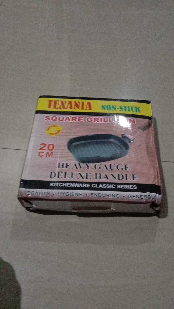 Square Grill /wajan Panggang Lipat/wajan Ato Teplon Lipat