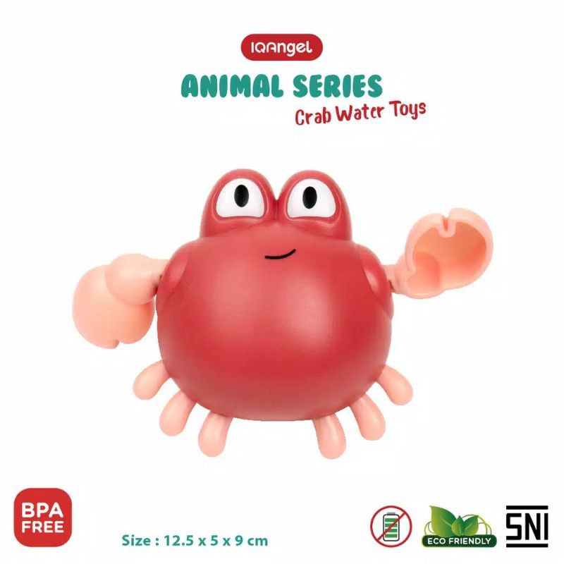 TOYS | IQANGEL / iq angel CRAB WATER TOYS / Mainan Air Kepiting Berenang