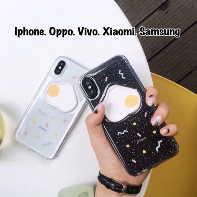 Case telur iPhone Oppo Vivo Xiaomi Samsung j2 j5 j7 prime 2016 2017 A50 f11 v15 pro a7 a9 A6 2018 f9