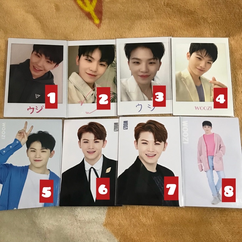 tc trading card photocard pc woozi svt seventeen pola jat japan dome tour hare happy ending haru