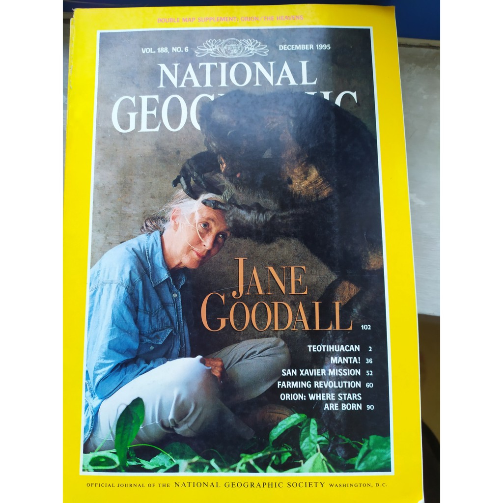 Majalah National Geographic December 1995 Bekas