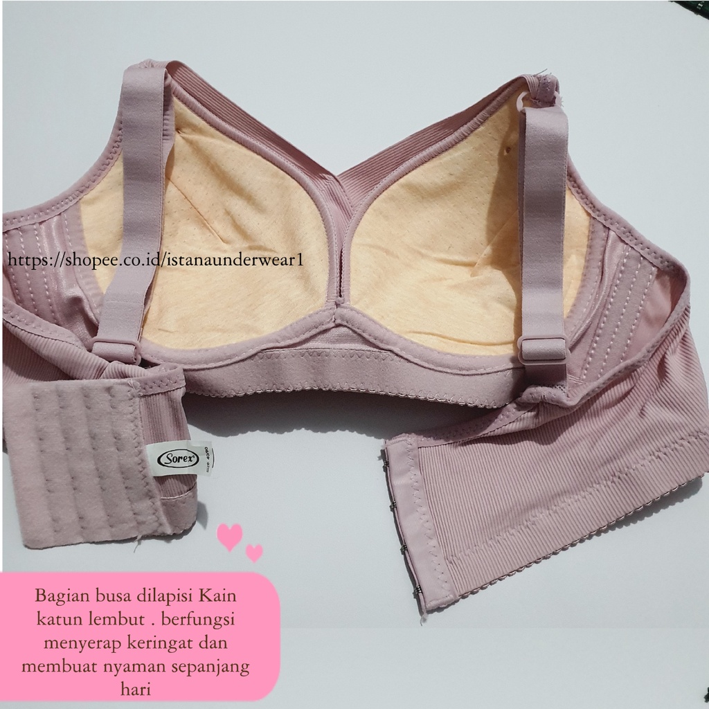 Bh Bra EXLUSIVE PREMIUM SOREX Tanpa kawat Limited Edition TERMURAH Kualitas BAHAN TERBAIK