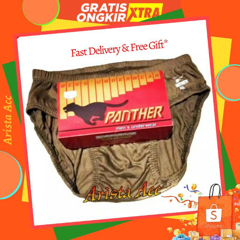 [Isi 3pcs] CD Murah Pria / Celana Dalam Pria / CD Pria / CD Panther / celanadalam pria Panther