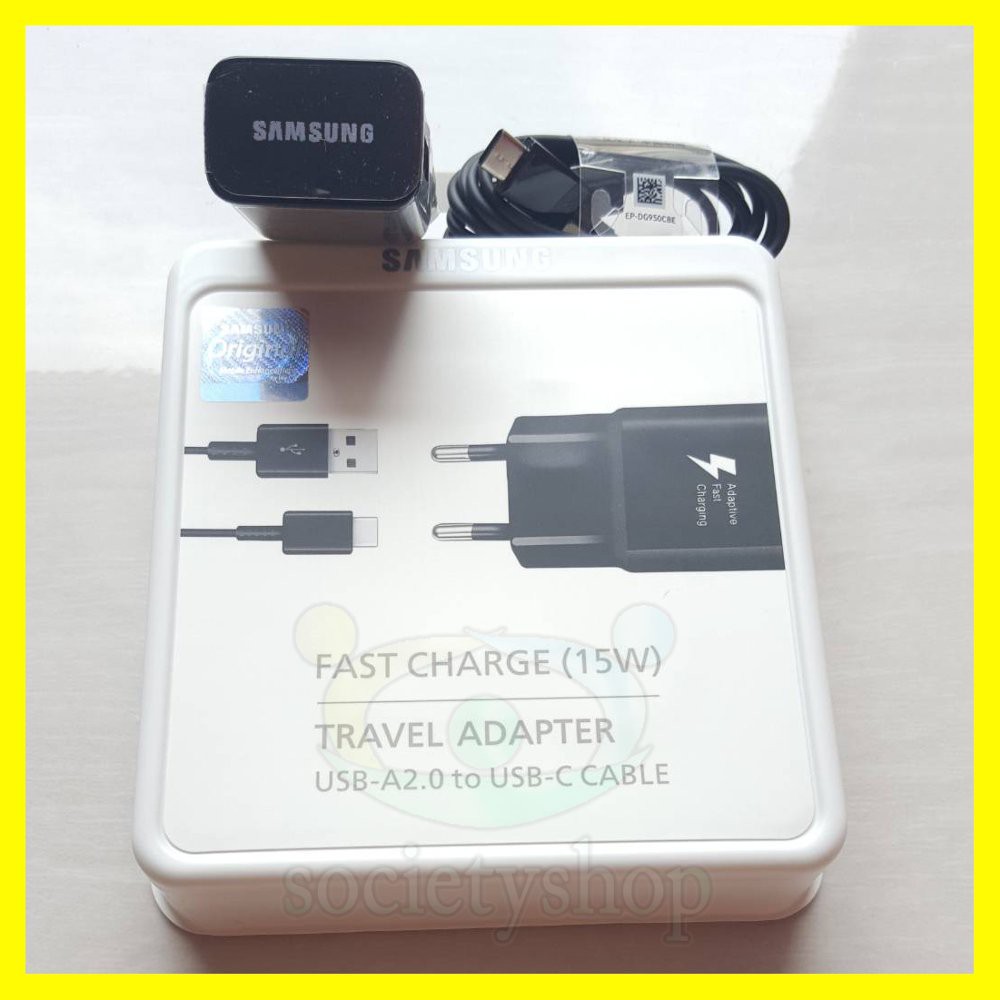 EXCLUSIVE  ORIGINAL Fast Charging Samsung S8 2017 Charger Ori Type C For hp Galaxy Note 8 A3 A5 A7