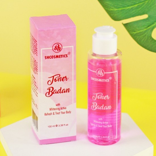 TONER BADAN SH COSMETICS ORIGINAL BPOM 100ML - SH COSMETICS TONER