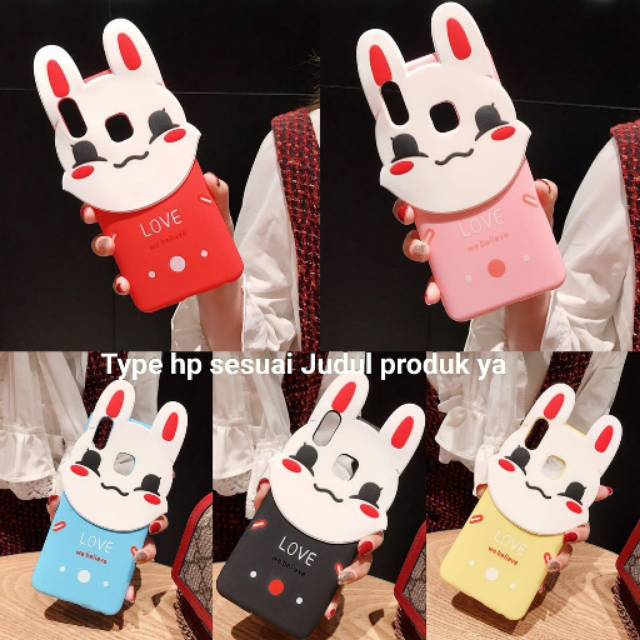 Samsung J2 prime / Samsung GRAND PRIME CASE KARAKTER KELINCI