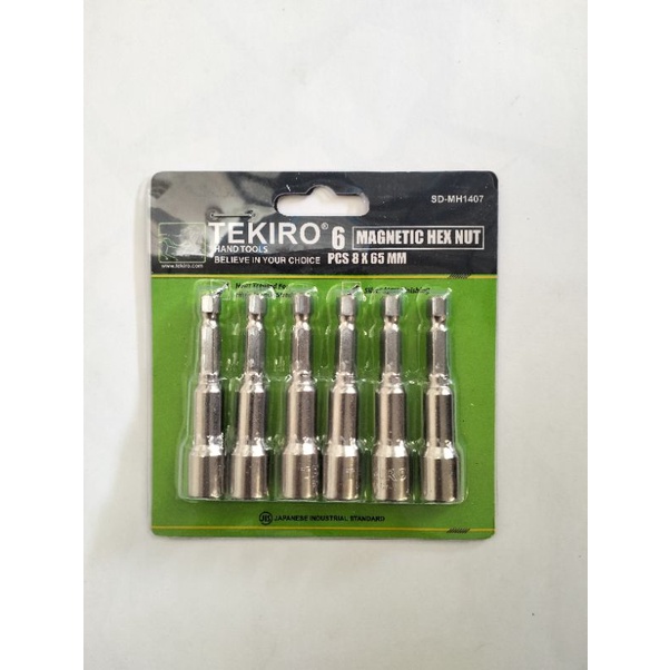 Mata Obeng Tekiro 8X65MM / Mata Obeng Kunci Sock Magnet