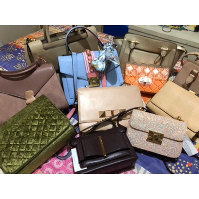 preloved tas charles & keith original , aldo , steve madden