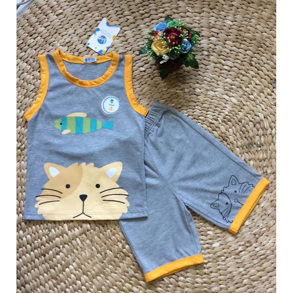 BAJU SETELAN KUTUNG LEKTON ANAK LAKI-LAKI BY KHG