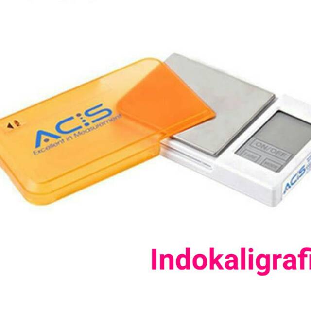 Timbangan Digital Mini Emas Batu Akik ACIS / MA-100A Pocket Scale
