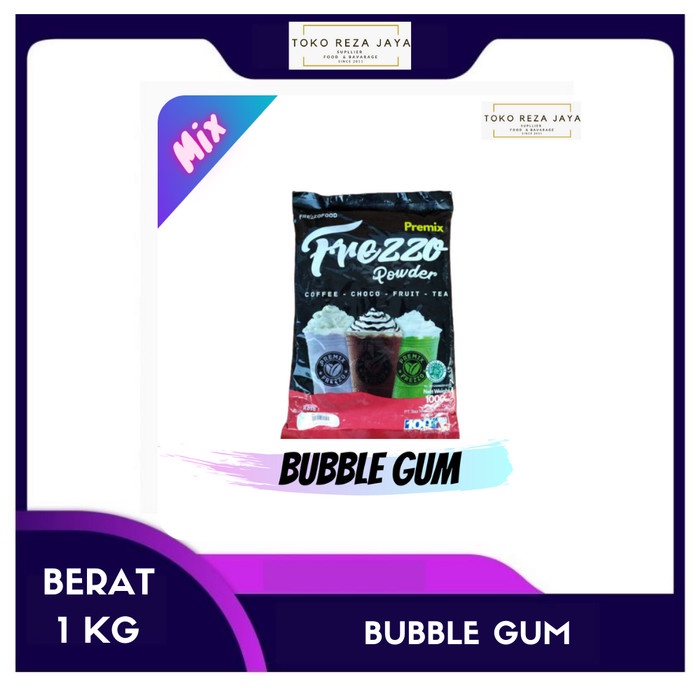 

Bubuk Minuman / Frezzo Mix / Bubble Gum / 1 Kg