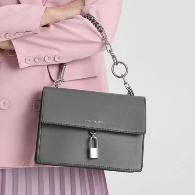 padlock shoulder bag