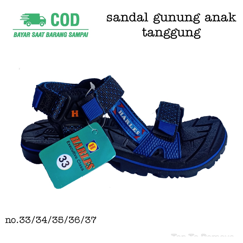 Sendal Gunung Anak Laki Laki Sandal Anak Laki-laki Sandal OUTDOR Anak-Anak Laki-laki Sandal Anak Tan