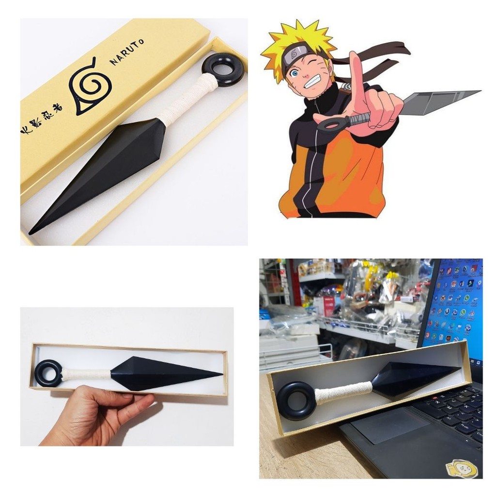 Mainan Ninja Kunai Naruto Cosplay Plastik 111124