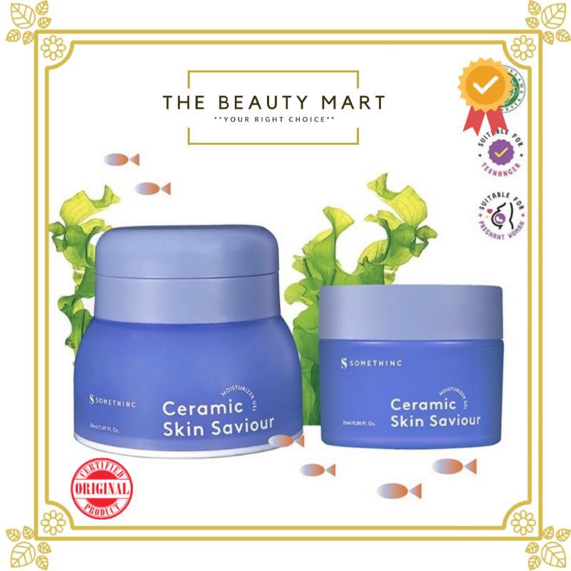 SOMETHINC Ceramic Skin Saviour Moisturizer Gel